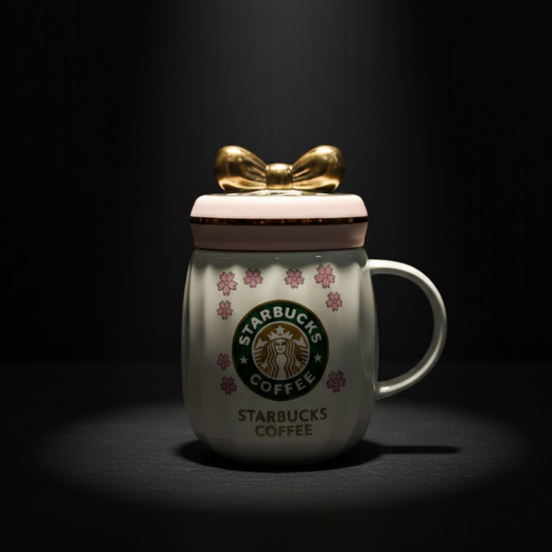 Starbucks Coffee Mug – Classic Ceramic with Signature Lid