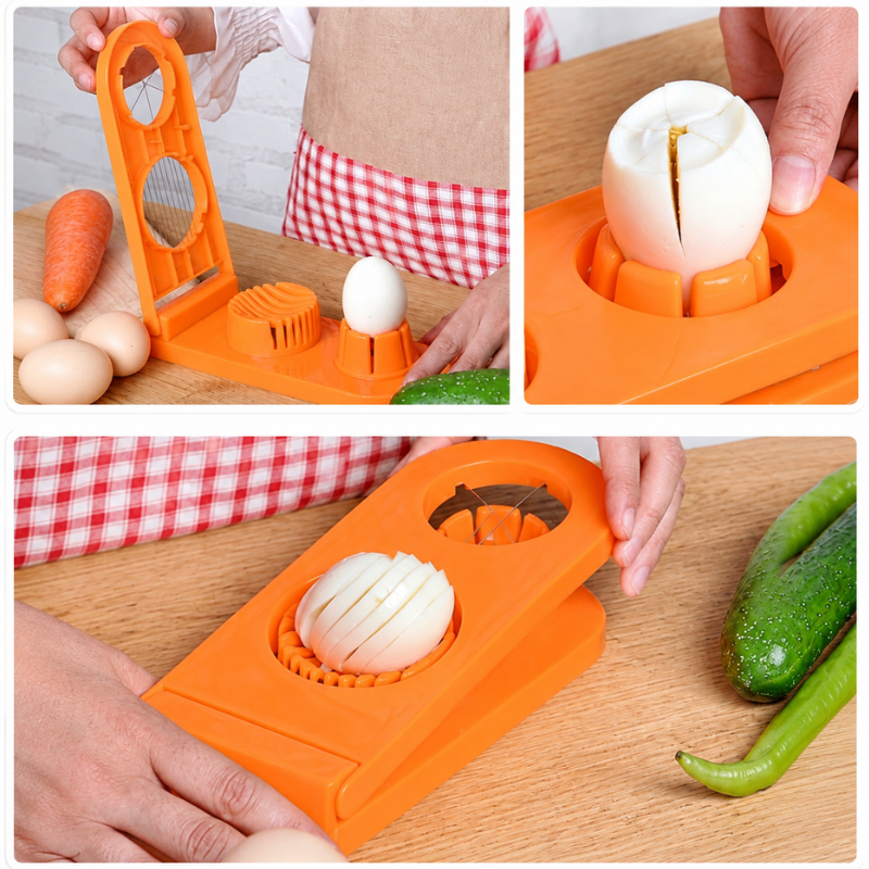 2-in-1 Multi-Function Egg Slicer