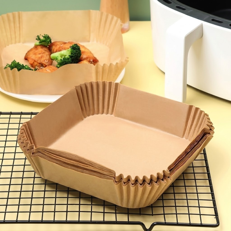 Air Fryer Disposable Parchment Paper – ( Square )
