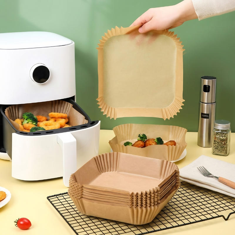 Air Fryer Disposable Parchment Paper – ( Square )
