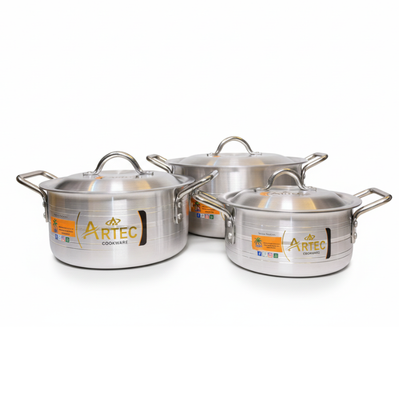 15-Piece Artec Premium Metallic Cookware Gift Set