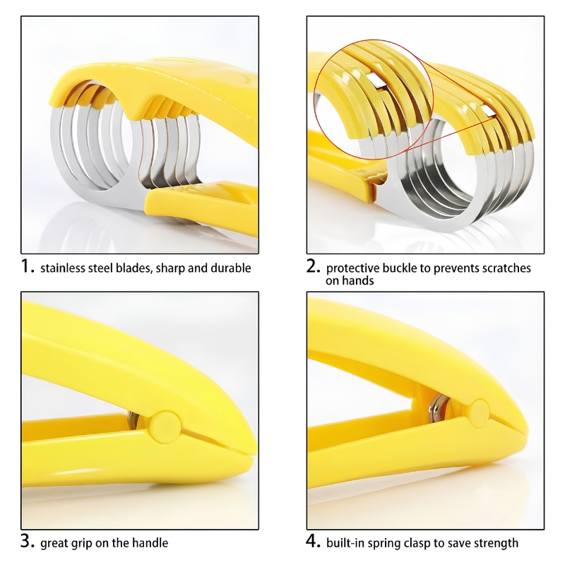 Multi-Blade Banana &amp; Sausage Slicer
