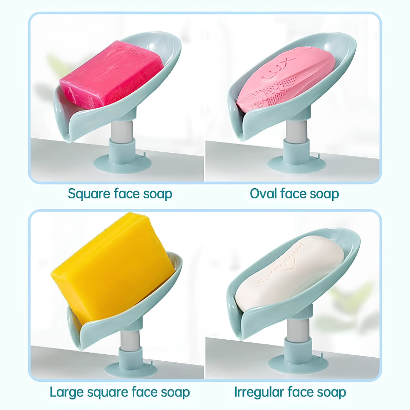 Drain Soap Holder – Self-Draining Soap Tray
