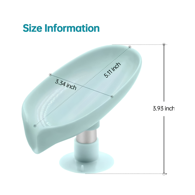 Drain Soap Holder – Self-Draining Soap Tray