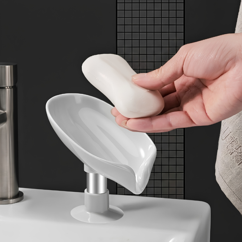Drain Soap Holder – Self-Draining Soap Tray