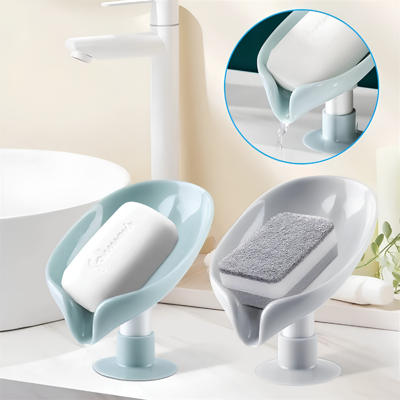 Drain Soap Holder – Self-Draining Soap Tray