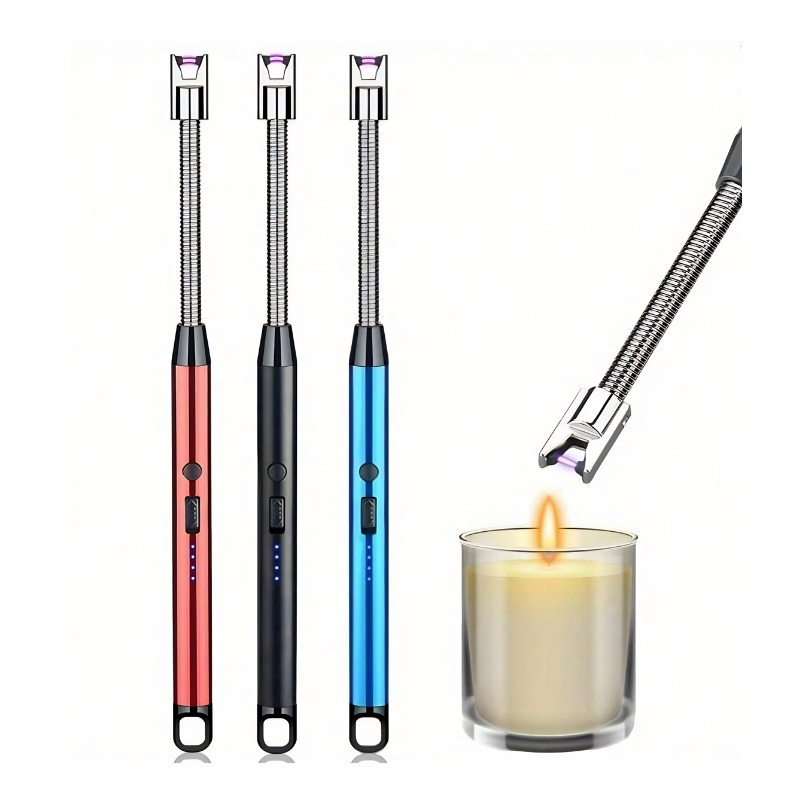 Electric Rechargeable Lighter – Flexible Neck USB Lighter for Kitchen & Home