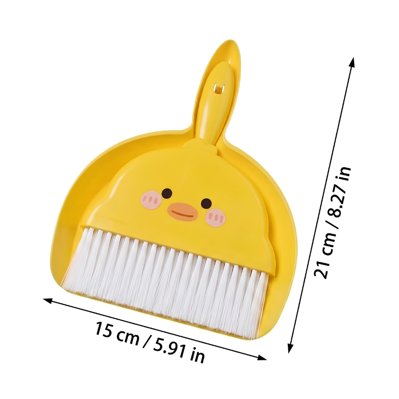 Multipurpose Mini Duck Broom & Dustpan