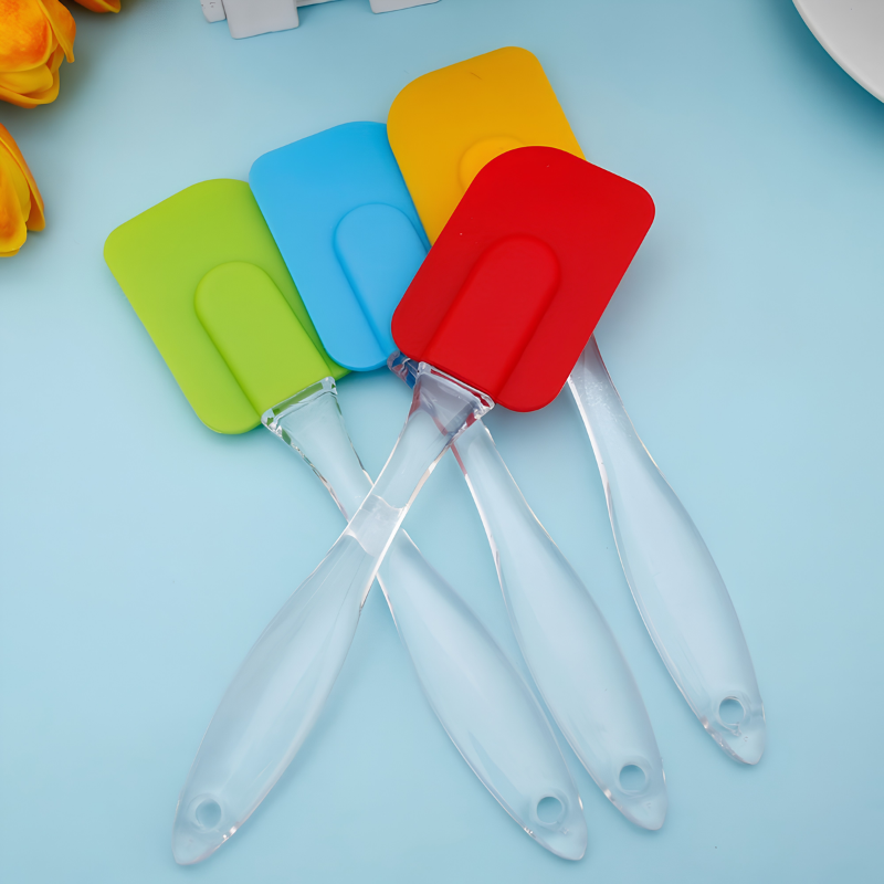 Silicone Spatula with Clear Acrylic Handle