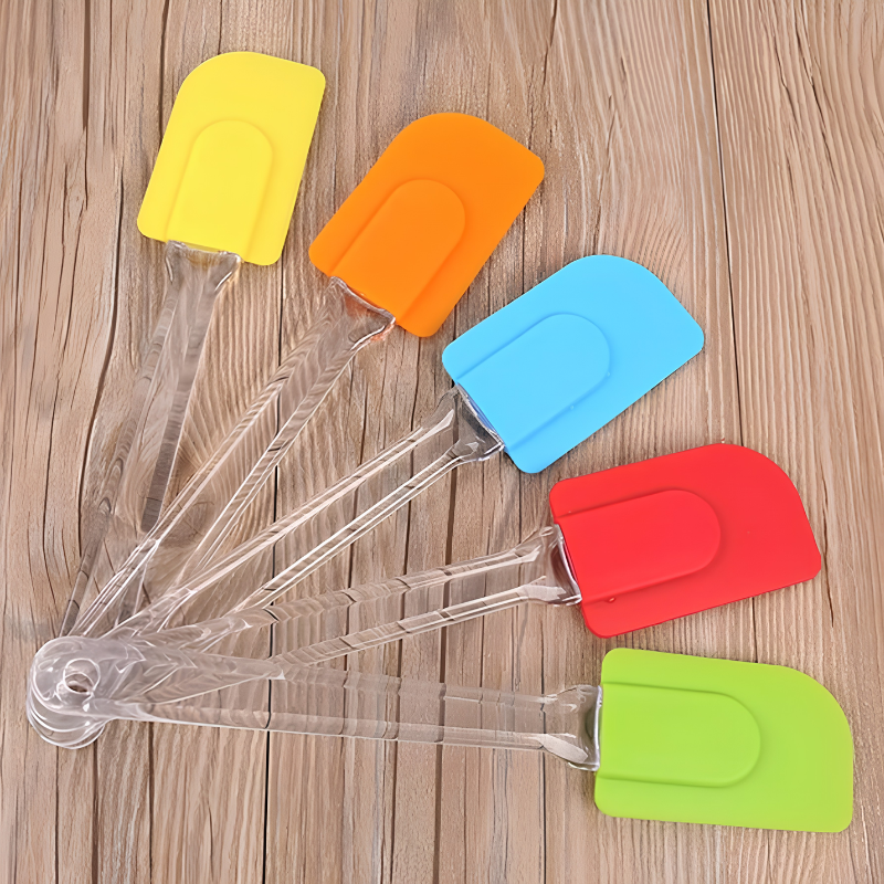 Silicone Spatula with Clear Acrylic Handle