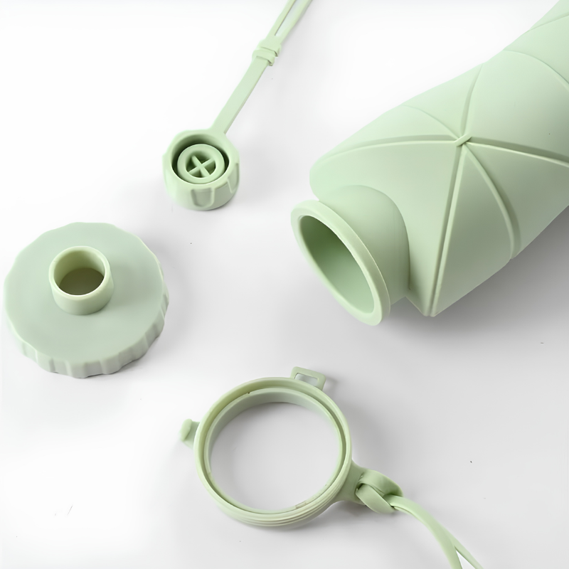 Silicone Folding Water Bottle 600ml