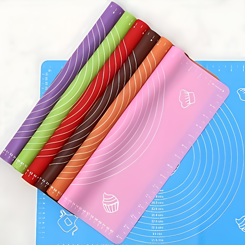 Silicone Roti Mat – Non-Stick Multi-Color Dough Rolling Mat