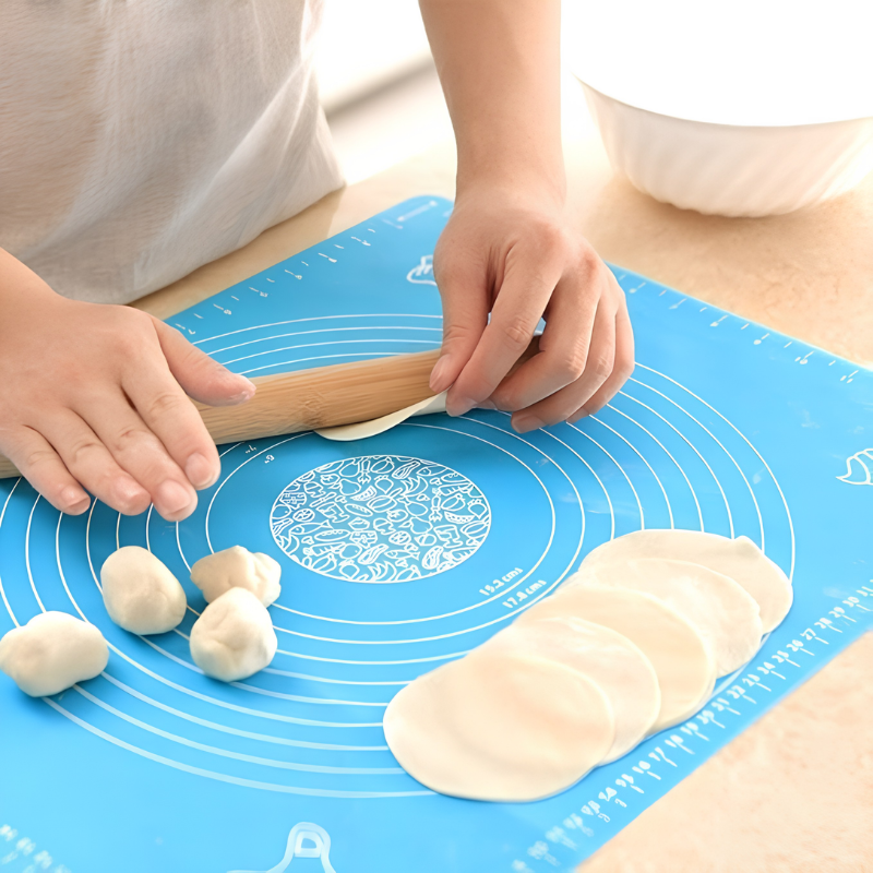 Silicone Roti Mat – Non-Stick Multi-Color Dough Rolling Mat