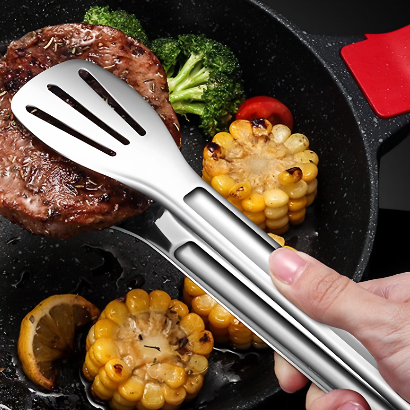 Stainless Steel Kitchen Tong – BBQ &amp; Cooking Tong