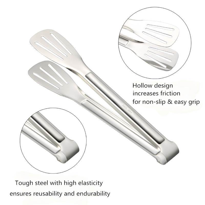 Stainless Steel Kitchen Tong – BBQ &amp; Cooking Tong