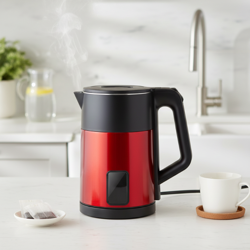 Silver Crest Electric Kettle – 2 Liter | 2200W Stainless Steel